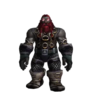 Durgen Dirgehammer, a boss in the Hall of Thanes