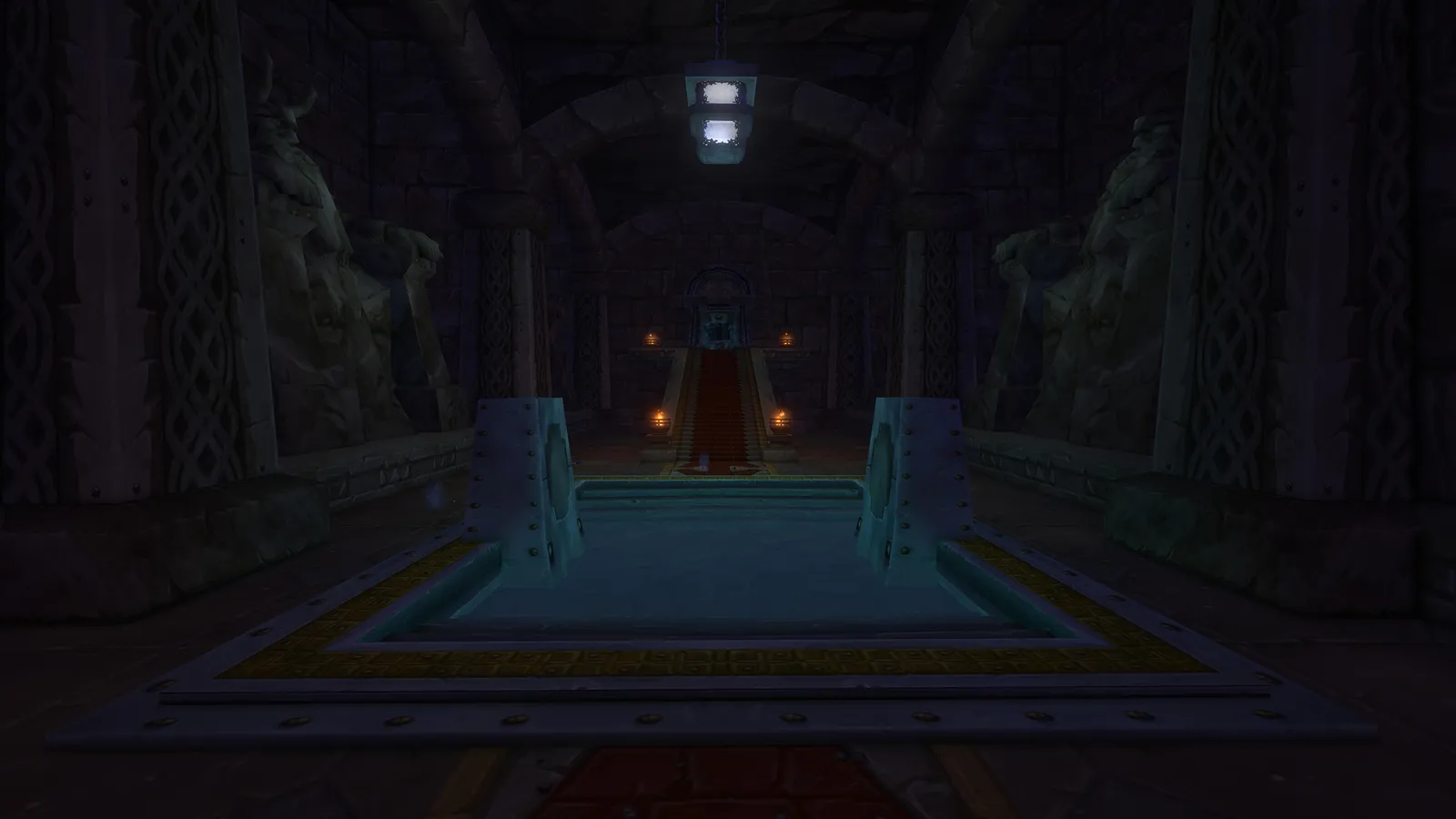 The interior of a new WoW Forever dungeon