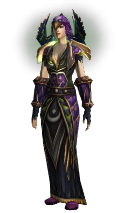 The Wildheart Raiment set on a character