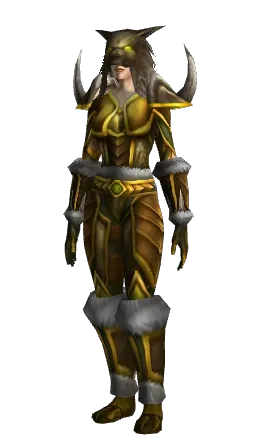 The Beaststalker Armor set on a character