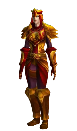 The Lightforge Armor set on a character