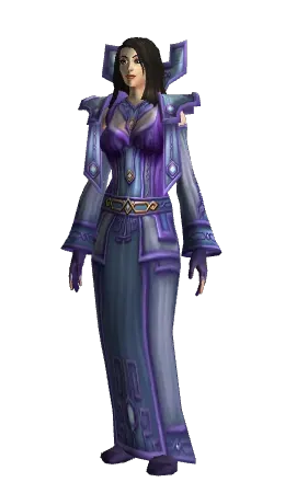 The Vestments of the Devout set on a character