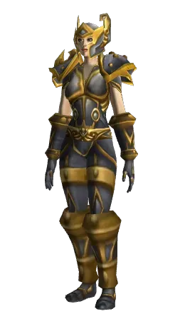 The Battlegear of Valor set on a character