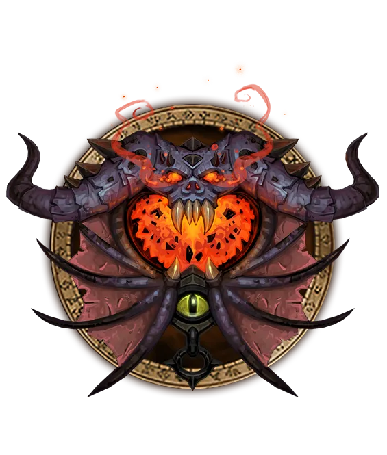 The Warlock class crest